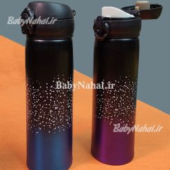 فلاکس استیل 500ML قفل دار ساده (BR) کد 7161