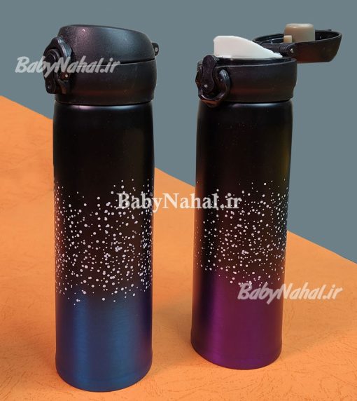 فلاکس استیل 500ML قفل دار ساده (BR) کد 7161