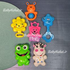 3015جغجغه سلفوني 6 عددي baby teethers كد 7550