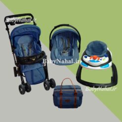 ست چهار تيكه كالسكه راه راه intex كد 7875