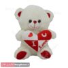 عروسک خرس قلب به دست 25 سانتی کد 4914