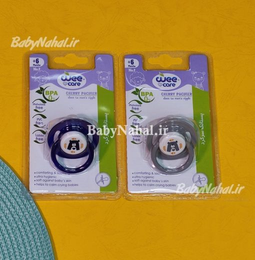 پستانک گیلاسی ( WEE CARE(P136 سایز 2 کد 9791