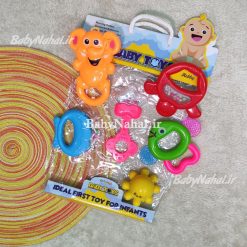 جغجغه 6 عددی baby Toys کد 9939