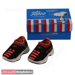 109 كتوني چراغدار بافت خط دار سايز 22-19 (AA) كد 10562