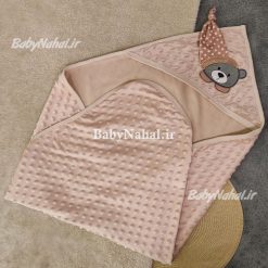 پتو دو رو مخمل خرسی کد 10936
