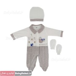 67سرهمي طرح قلعه با كلاه و دستكش كد 12199