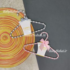 چوب لباسي مرواريد و پاپيون كد 12255