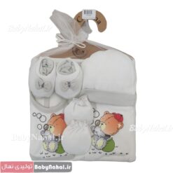 ست بيمارستاني پنبه خرس حباب ساز كد 12306