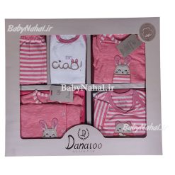 19 تيكه پنبه گلدوزي خرگوش و موش Danaloo كد 12454