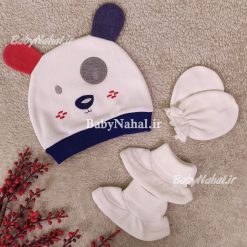 ست كلاه و دستكش و پاپوش M&P كد 12652