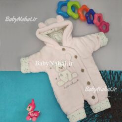 كاپشن سرهمي لايكو گلدوزي خرس كد 13336