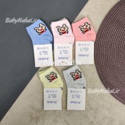 جوراب طرحدار كارتوني (BB) كد 5671