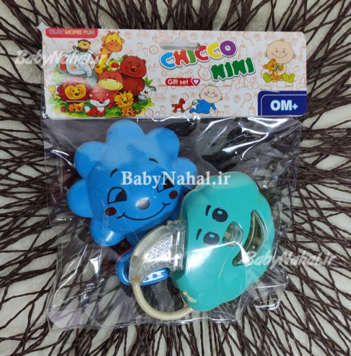 جغجغه 2 عددي chicco nini كد 13610