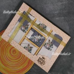 19 تيكه چاپي minel (طوسي) 14027