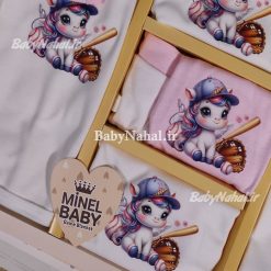 19 تيكه چاپي minel (صورتي) 14028