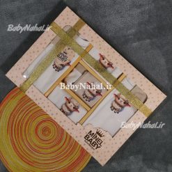 19 تيكه چاپي minel (کرم) 14030