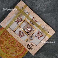 19 تيكه چاپي minel (کرم) 14030