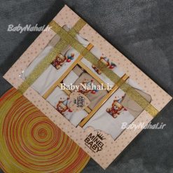 19 تيكه چاپي minel (کرم) 14030