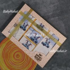 19 تيكه چاپي minel (آبي) 14033