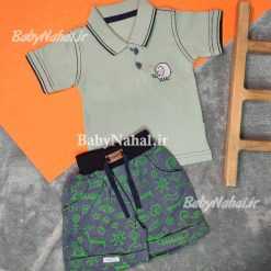 934بلوز و شلوارك گلدوزي فيل (AC) كد 14036