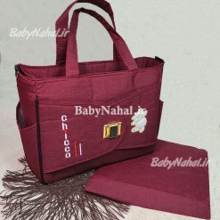 ساك لوازم چيكو گلدوزي قفل دار كد 14078