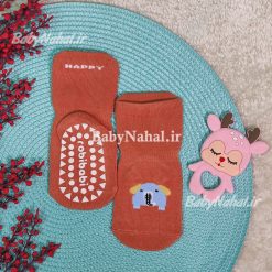 7جوراب استپ دار حيوانات كيوت خارجي كد 14350