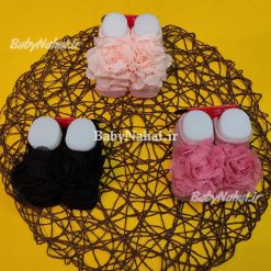 پاپوش دخترانه گلدار توري كد 14443