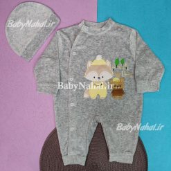 243سرهم مخمل با كلاه روباه و خرس (BN) كد 14461