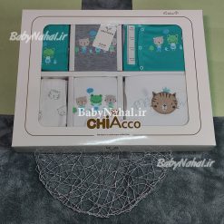 19 تيكه پنبه گلدوزي گربه تاجدار چياكو كد 14555