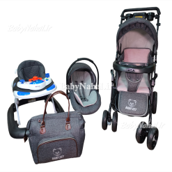 ست 4 تيكه كالسكه Baby set كد 14567