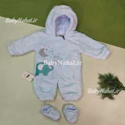 646 كاپشن سرهمي با پاپوش فيل و ماه 2-4 (CT) كد 14578