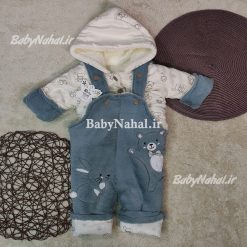 1016 كاپشن پيشبندي خرس و خرگوش كد 14630