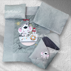 سرويس خواب مخمل فيل ملوان كد 12609