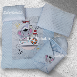 سرويس خواب مخمل فيل ملوان كد 12609