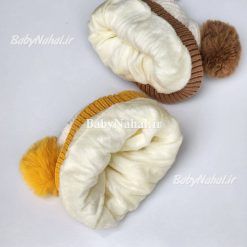 3 كلاه بافت دو پوم خرسي كد 14695