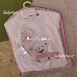 سرويس حوله 6 تيكه گلدوزي Lovi baby كد 14760