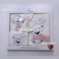 سرويس حوله 4 تيكه جعبه اي Lovi baby كد 14763