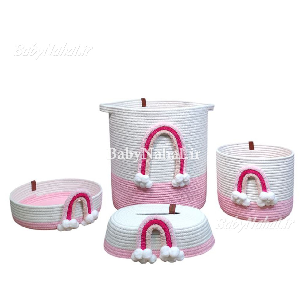 ست 7 تیکه رنگین کمان قیطان کد 14818 ست 7 تیکه رنگین کمان قیطان کد 14818