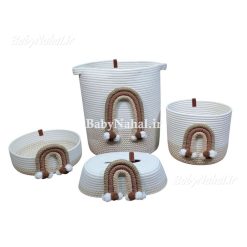 ست 7 تیکه رنگین کمان قیطان کد 14818