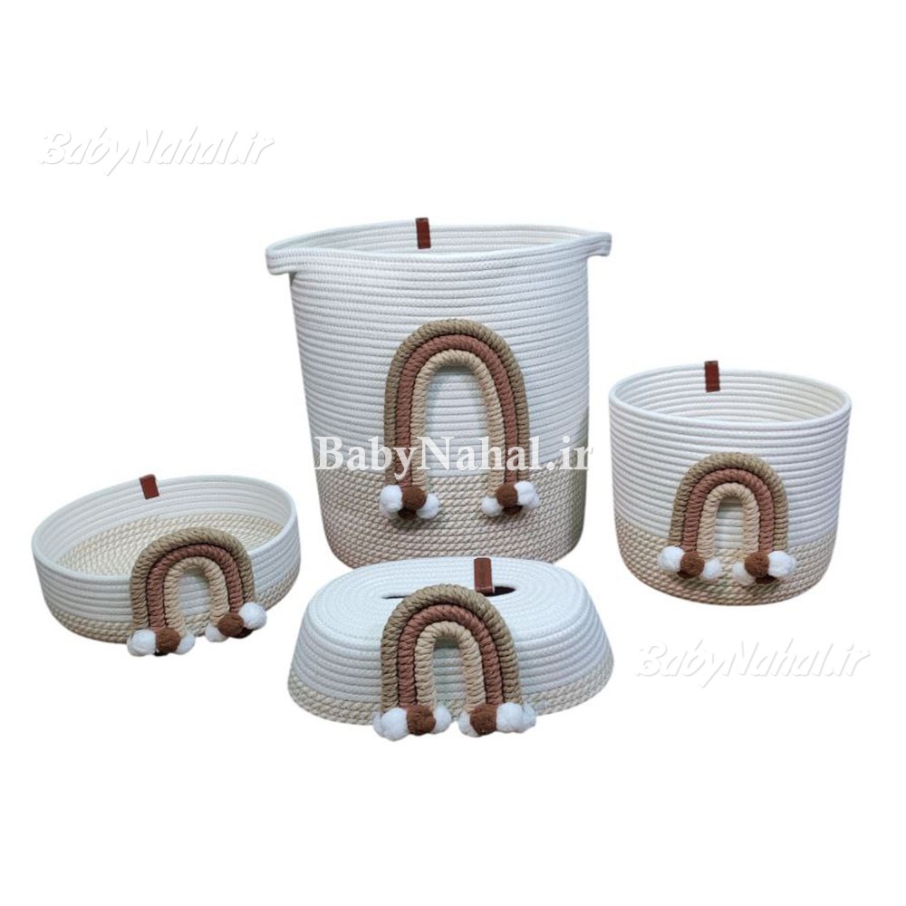 ست 7 تیکه رنگین کمان قیطان کد 14818 ست 7 تیکه رنگین کمان قیطان کد 14818