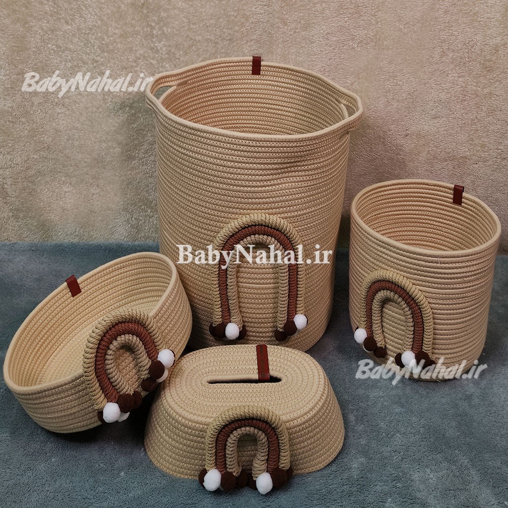 ست 4 تیکه رنگین کمان قیطان کد 14818 ست 4 تیکه رنگین کمان قیطان کد 14818