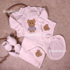 ست بيمارستاني گلدوزي خرس Araz كد 14910