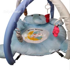 تشك بازي عروسكي فيل مخمل كد 15019