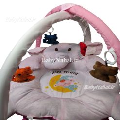 تشك بازي عروسكي فيل مخمل كد 15019