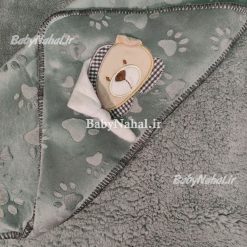 پتو خز دار خرس كلاهدار برجسته كد 15095