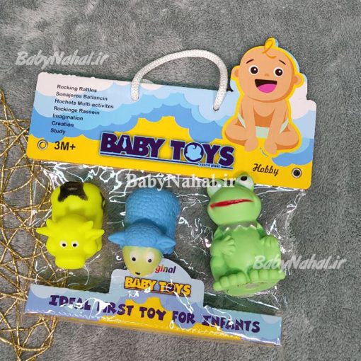 821 پوپت 3 عددي Baby Toys كد 15041