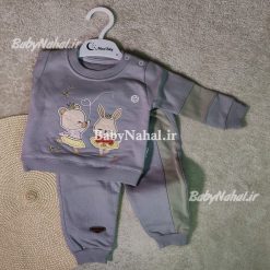 2010 بلوز و شلوار دورس خرس و خرگوش مون بيبي كد 7011
