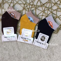 50 جوراب پنبه طرح ماشين كد 8020