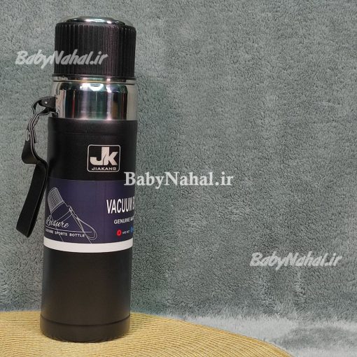 فلاكس استيل بند چرم 800Ml Jkكد 9240