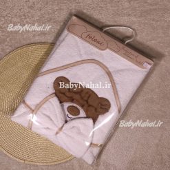 حوله 2 تيكه گلدوزي سايز 75 (AF) كد 6303